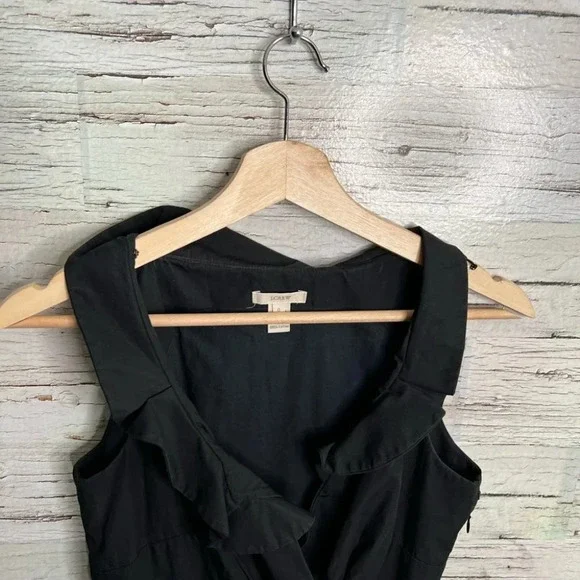 J crew black dress size 0 - Picture 4 of 8